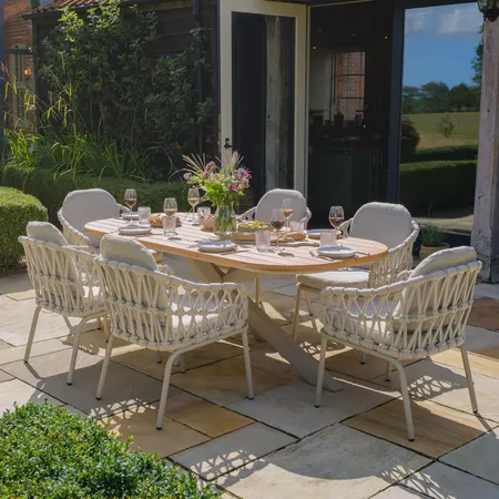 Rope Weave Garden Furniture
