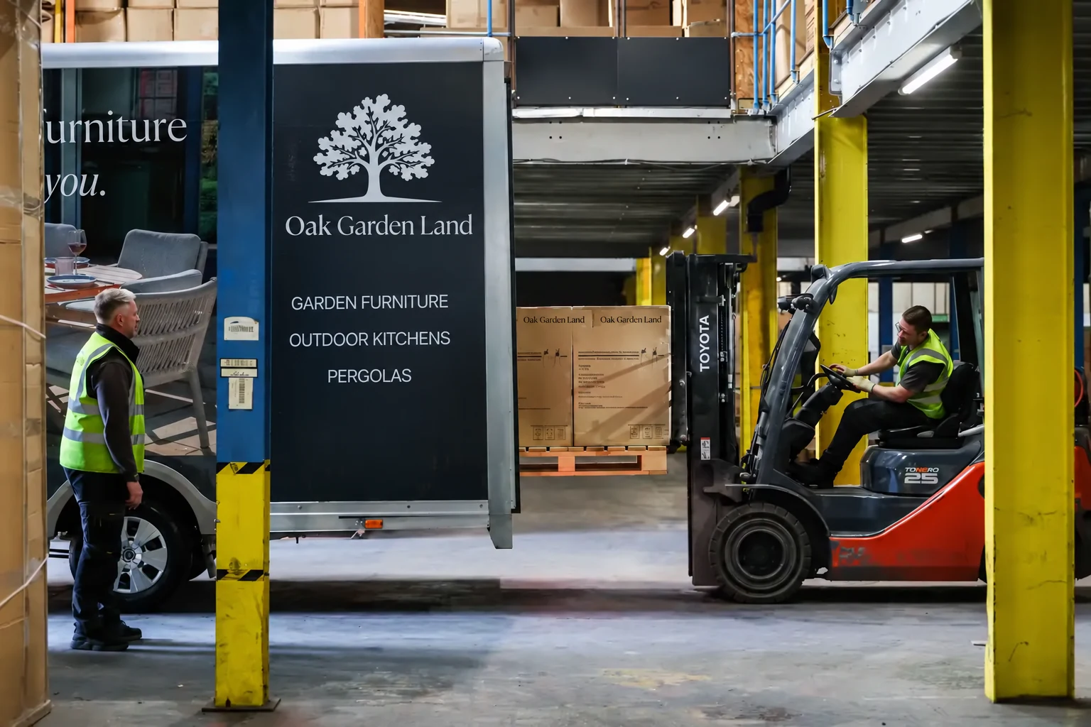 Oak Garden Land delivery