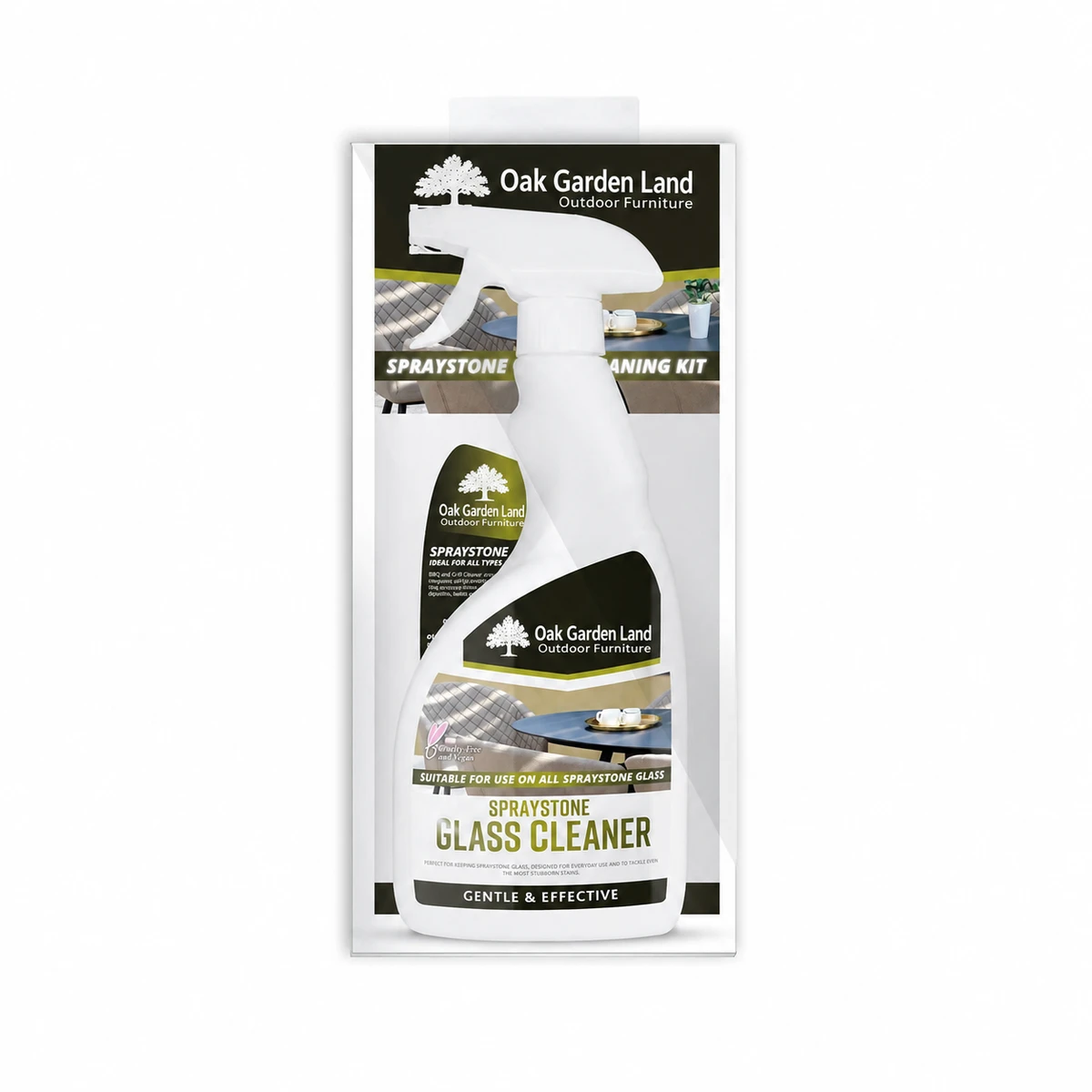 Oak Garden Land - Outdoor Fabric Spray Stone Glass Cleaner