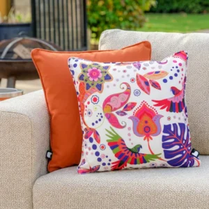 Extreme Lounging - Pair of Parrot Outdoor Scatter Cushions - Orange