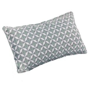 Oak Garden Land - Pair of Outdoor Sunbrella Bolster Cushions (30x50cm) - Mosaic Glacier