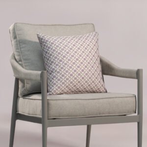 Oak Garden Land - Pair of Outdoor Fabric Scatter Cushion (43x43cm) - Mosaic Lavender