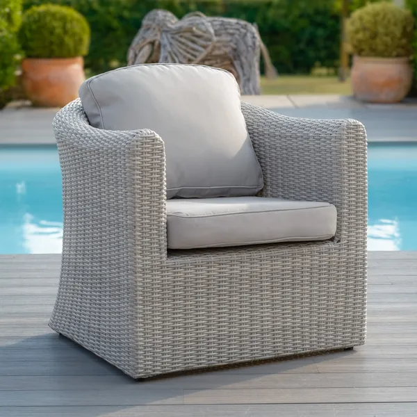 Oak Garden Land - Oxford Rattan Armchair